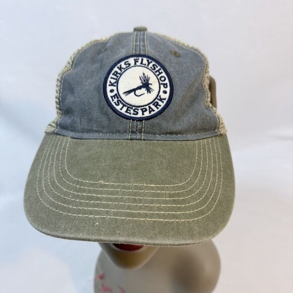 Kirks FlyShop Estes Park Colorado Cap - Picture 2 of 11